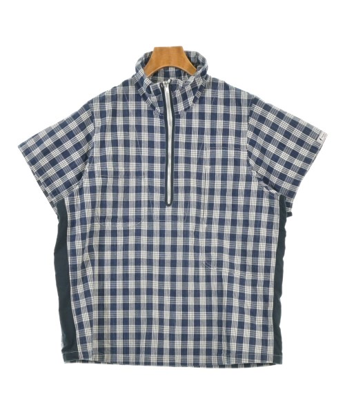 PORTER CLASSIC ポータークラシック カジュアルシャツ メンズ XS 青x白(チェック) 【中古】【古着】 20,128円