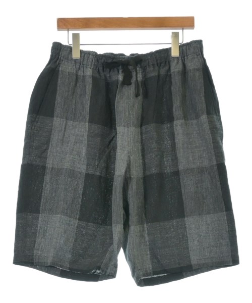 South2west8 サウストゥーウエストエイト ショートパンツ メンズ M グレーx黒(チェック) 【中古】【古着】