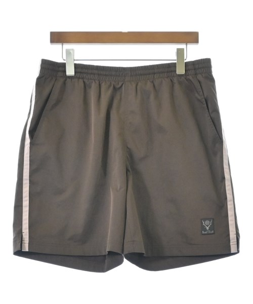 South2west8 サウストゥーウエストエイト ショートパンツ メンズ M 茶 【中古】【古着】