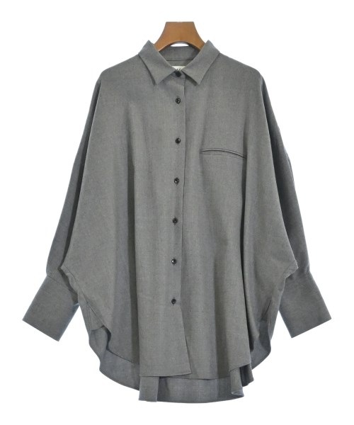 SACRA サクラカジュアルシャツ レディース 38(M位) 薄墨色【中古】【古着】