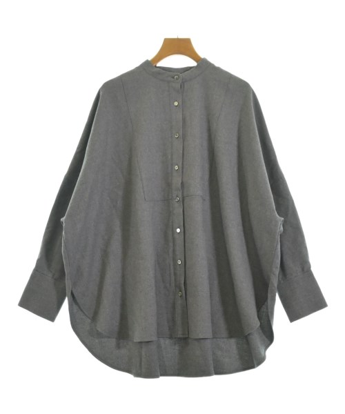SACRA サクラカジュアルシャツ レディース 38(M位) 薄墨色【中古】【古着】