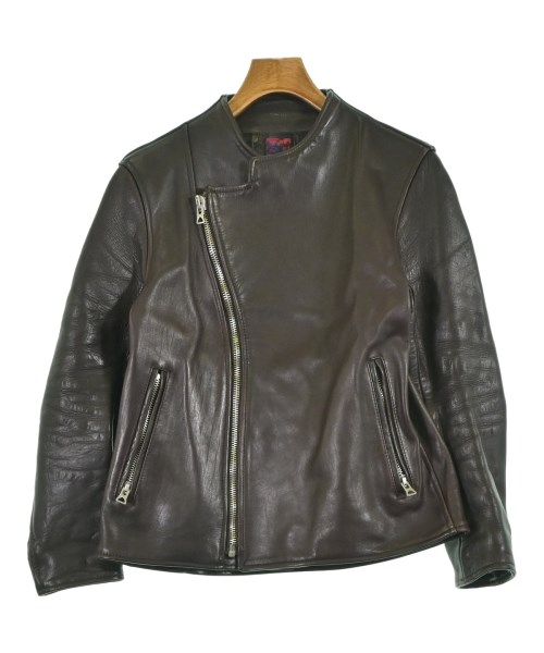 BRU NA BOINNE ブルーナボイン ライダース メンズ 1(S位) 茶 【中古】【古着】