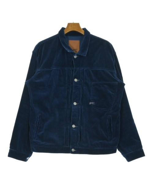 DENHAM デンハムブルゾン（余分の物） メンズ M 青【中古】【古着】