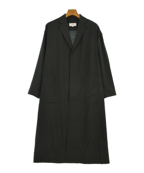 HYKE ハイクチェスターコート メンズ 1(S位) 黒【中古】【古着】