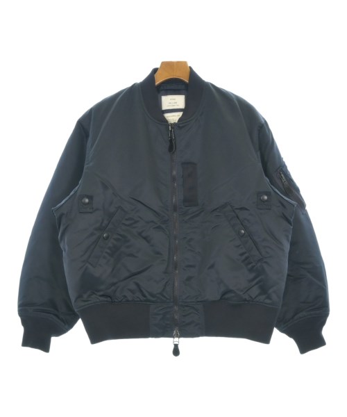 HYKE ハイクミリタリーブルゾン メンズ 3(L位) 紺【中古】【古着】