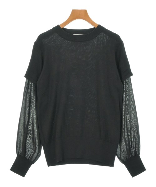 楽天市場】HYKE / ハイク | リブ クルーネック クロップドニット | 1