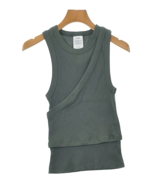 HYKE ハイク タンクトップ レディース -(XS位) 緑系 【中古】【古着】