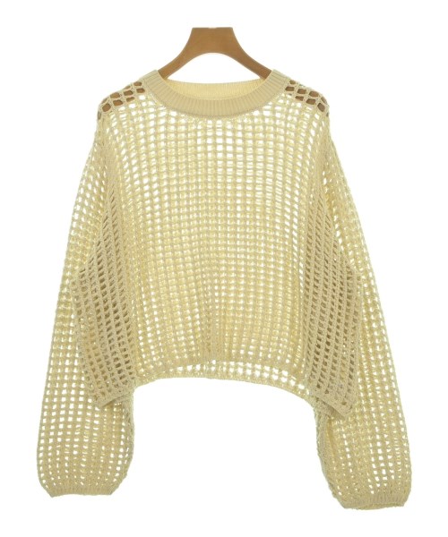 楽天市場】HYKE ハイク ニット ベージュ サイズ:2(M) / 24春夏 クルー