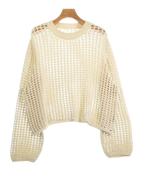 楽天市場】HYKE / ハイク | リブ クルーネック クロップドニット | 1