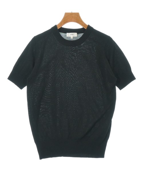 楽天市場】HYKE / ハイク | リブ クルーネック クロップドニット | 1