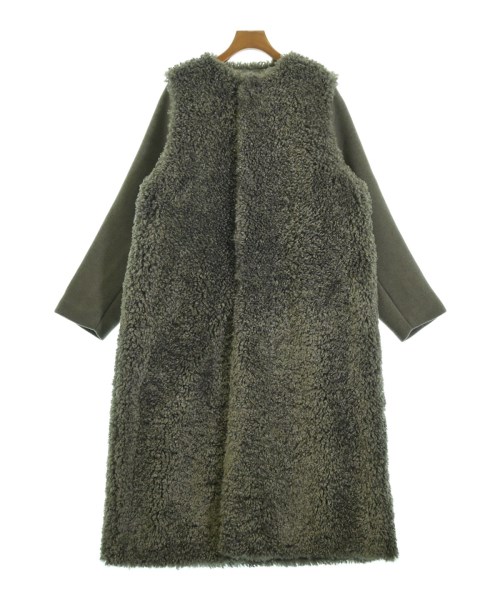 HYKE 山歩き厚地の外套（余分の物） レディース 1(S位) カーキ系【中古】【古着】