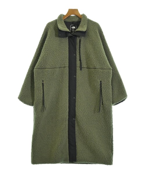 HYKE 山歩き厚地の外套（余分の物） レディース S 緑【中古】【古着】