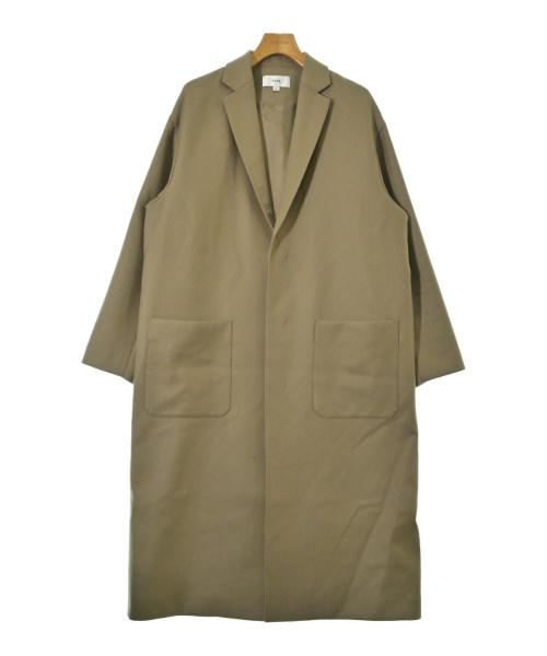 HYKE ハイク チェスターコート メンズ 5(XXL位) ベージュ 【中古】【古着】