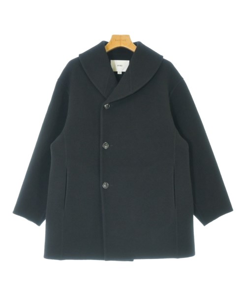 HYKE 山歩き厚地の外套（余分の物） レディース 1(S位) 黒【中古】【古着】