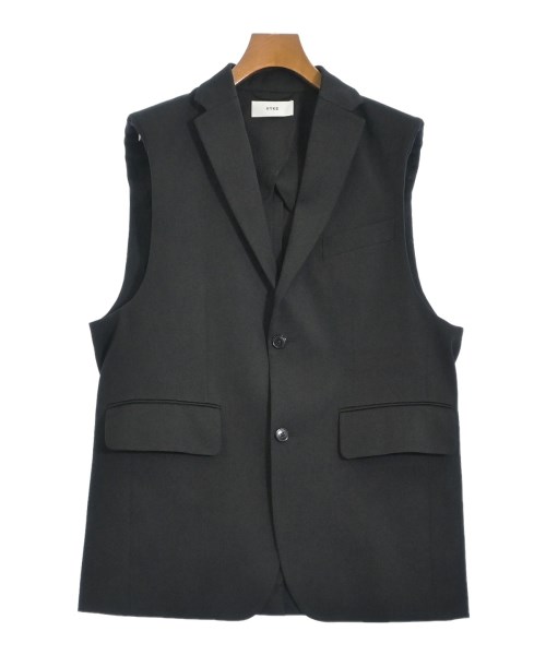 HYKE 山歩き上衣 レディース -(M位) 黒【中古】【古着】
