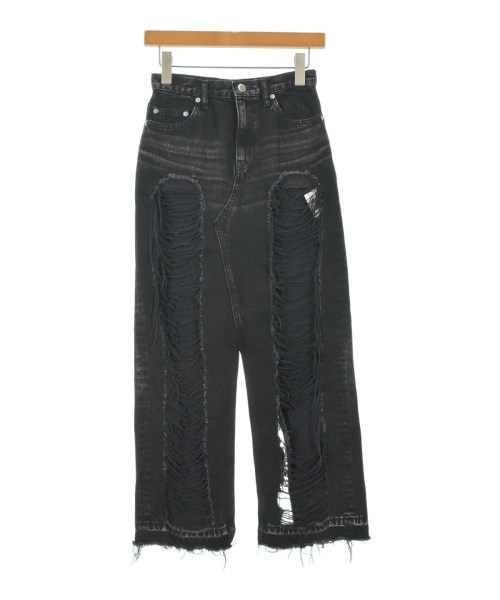 JOHN LAWRENCE SULLIVAN ジョンローレンスサリバン ロング・マキシ丈スカート レディース XS 黒(デニム) 【中古】【古着】