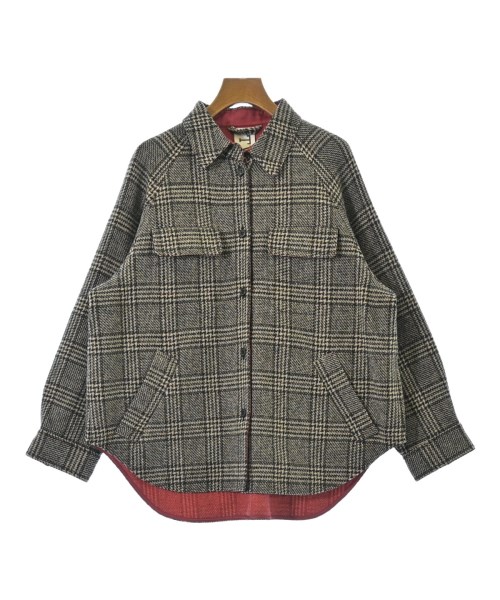 Traditional Weatherwear トラディショナルウェザーウェアブルゾン（その他） レディース 34(XS位) 茶x黒(チェック)【中古】【古着】