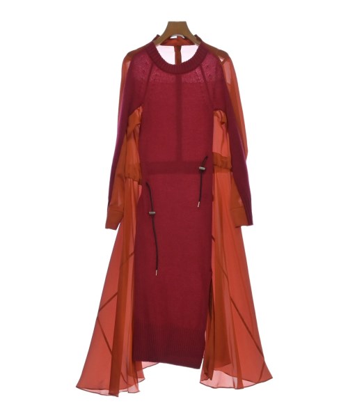 【送料関税込】sacai サカイ★ナイロンツイルジャージワンピース sacai - sacai サカイ テクニカルジャージ ドッキング