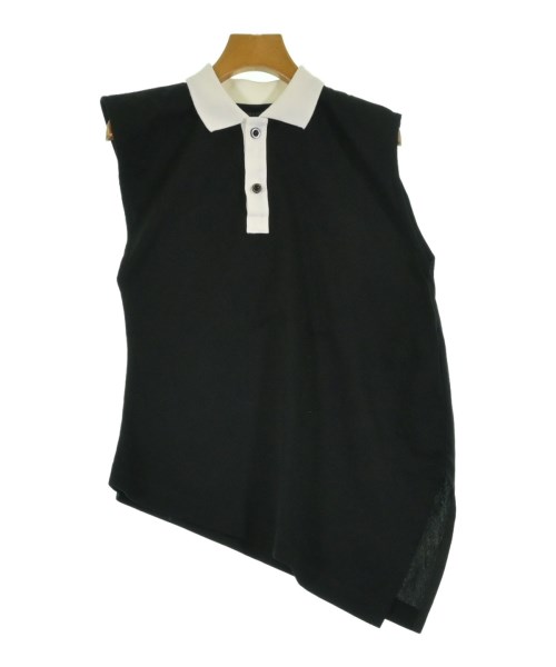 【完売品】sacai ポロシャツブラック　21-05482 完売品】sacai ポロシャツブラック 21-05482 - メルカリ