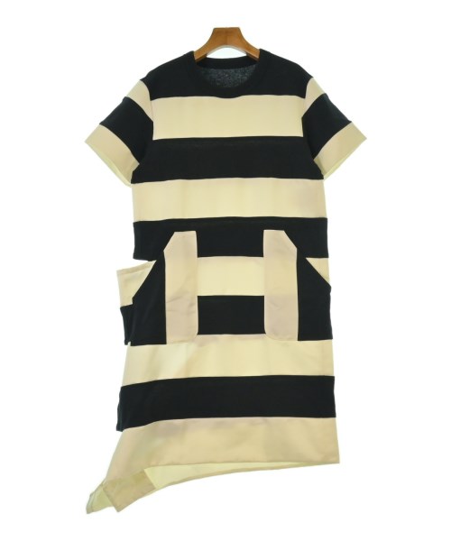 sacai サカイ ワンピース レディース 1(S位) 紺x白(ボーダー) 【中古】【古着】