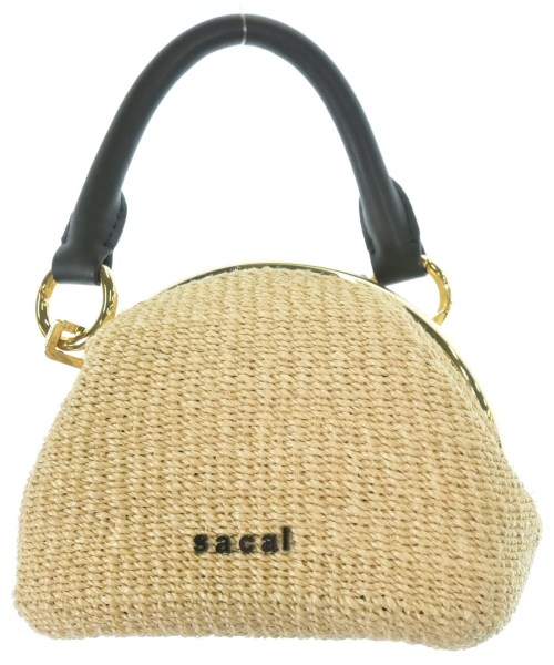 極美品♪ サカイ デザイン　カゴバッグ　ショルダー sacai** サカイ 3WAYかごバッグ ストラップ付き (sacai