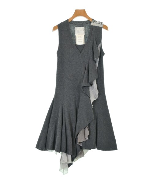 sacai サカイ　ツイードワンピース 楽天市場】Sacai サカイ ワンピース 23AW 23-07001 Tweed Dress