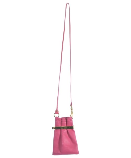 sacai サカイショルダーバッグ レディース - サクラ色【中古】【古着】
