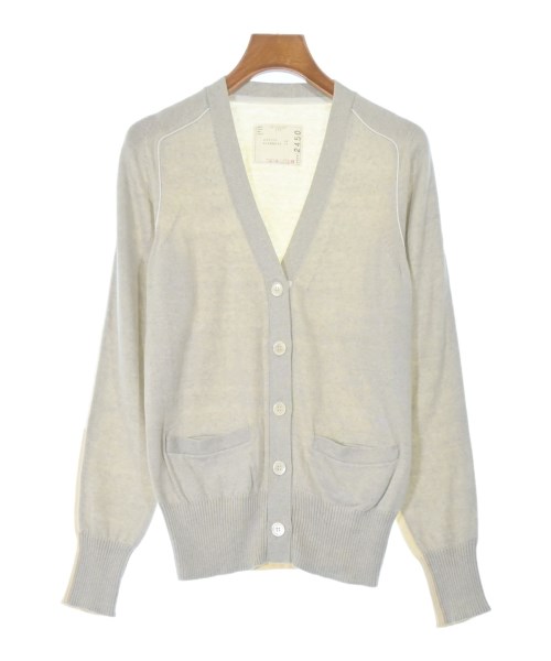 sacai サカイ カーディガン レディース 1(S位) ライトグレーxアイボリー 【中古】【古着】 14,440円