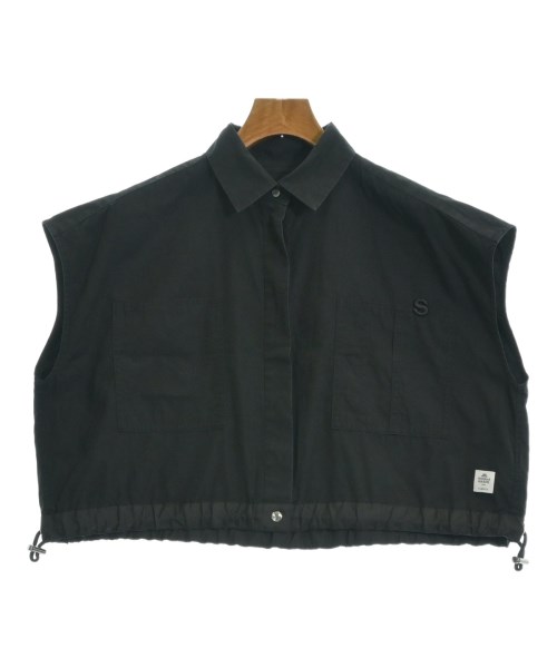 sacai サカイカジュアルシャツ レディース 2(M位) 黒【中古】【古着】｜RAGTAG（ブランド古着のラグタグ）