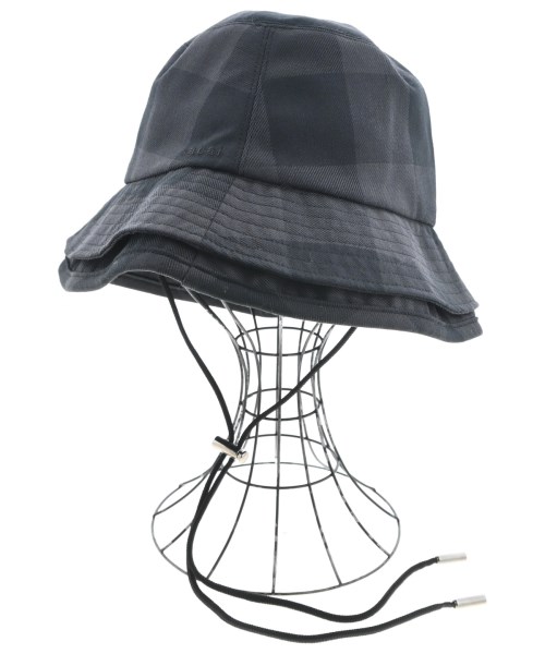 sacai サカイハット レディース 1 黒xグレー(チェック)【中古】【古着】|RAGTAG(ブランド古着のラグタグ)