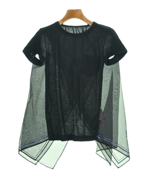 sacai サカイTシャツ・カットソー レディース 1(S位) 黒【中古】【古着】｜RAGTAG（ブランド古着のラグタグ） 9,520円