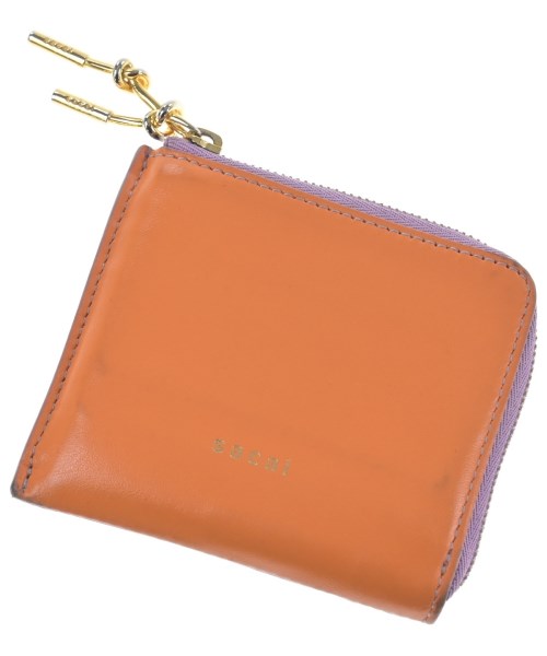 sacai サカイ札入れ・コインケース レディース - オレンジ色【中古】【古着】
