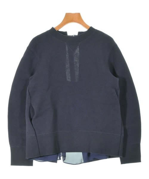 sacai サカイ スウェット レディース 2(M位) 紺 【中古】【古着】