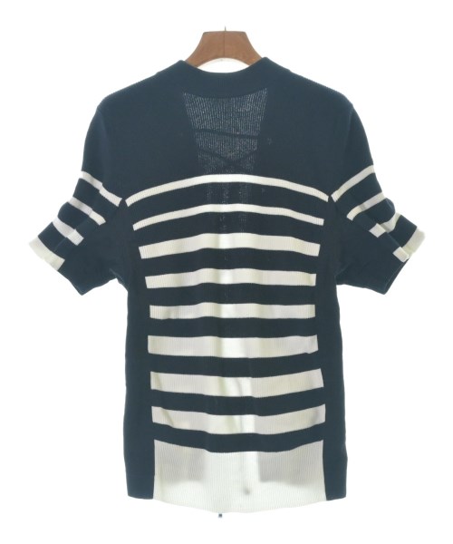 sacai サカイプルオーバー・カットソー レディース 1(S位) 紺x白(間借り人)【中古】【古着】