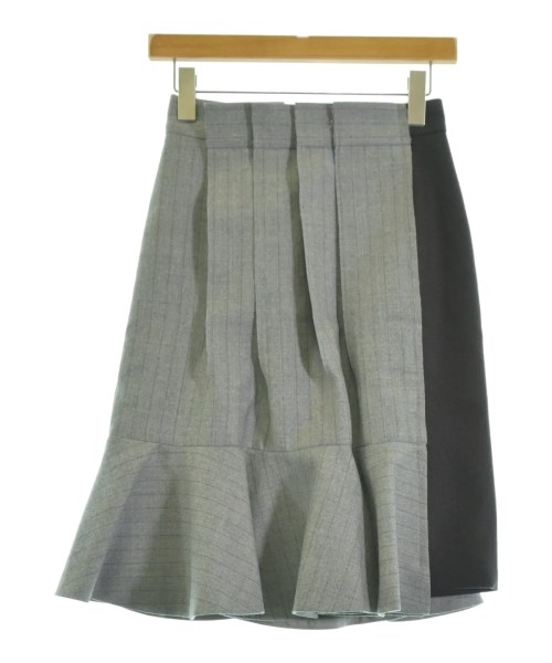 sacai サカイひざ丈スカート レディース 0(XS位) グレー(ストライプ)【中古】【古着】|RAGTAG(ブランド古着のラグタグ)