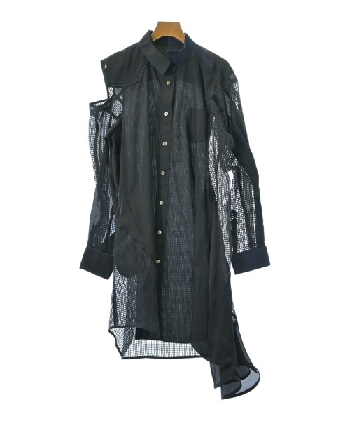 sacai サカイワンピース レディース 2(M位) 黒x紺【中古】【古着】