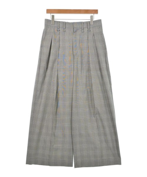 iroquois イロコイ スラックス メンズ 2(M位) グレー系(チェック) 【中古】【古着】