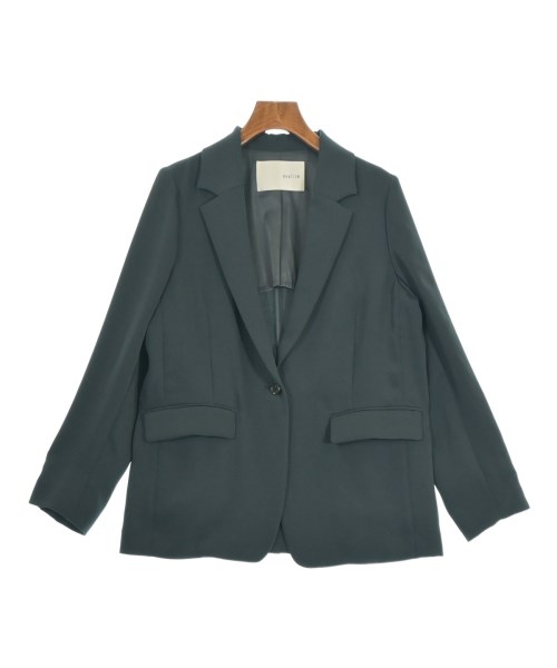 qualite カリテテーラードジャケット レディース 36(S位) 薄墨色系(紺がかっています)【中古】【古着】