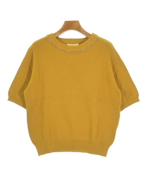 DEMYLEE デミリー ニット・セーター レディース S マスタード 【中古】【古着】