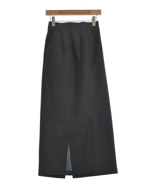 ENFOLD エンフォルドロング・マキシ丈スコート レディース 38(M位) 黒【中古】【古着】