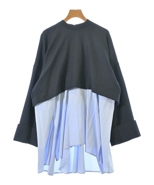 ENFOLD エンフォルドブラウス レディース 38(M位) 濃紺色x水色【中古】【古着】