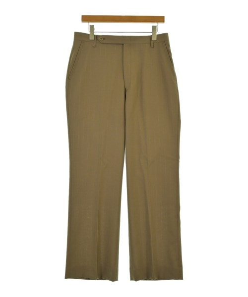 m's braque エムズブラック スラックス メンズ 38(S位) 茶xグレー(ストライプ) 【中古】【古着】