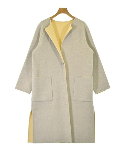 Demi-Luxe BEAMS デミルクスビームスコート（余分の物） レディース 36(S位) 点火装置薄墨色x黄【中古】【古着】
