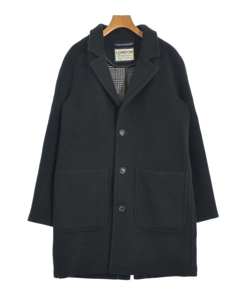 LONDON TRADITION ロンドントラディション チェスターコート レディース 38(M位) 黒 【中古】【古着】