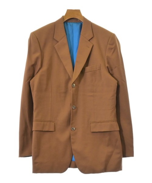 楽天市場】ポールスミス レザー テーラードジャケット M 茶系 Paul