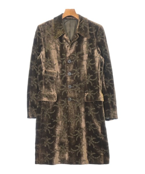 Paul Smith 極点スミス厚地の外套（余分の物） メンズ L 茶系(総柄)【中古】【古着】