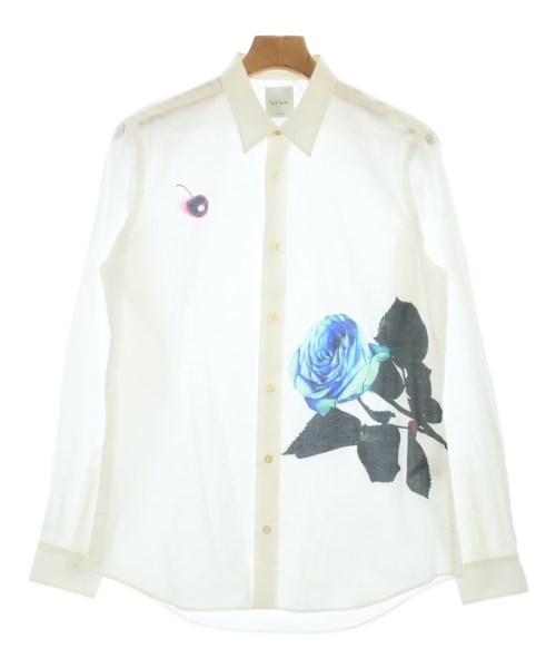 Paul Smith ポールスミスカジュアルシャツ メンズ M 白【中古】【古着】