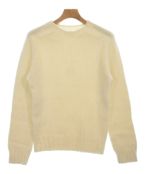 INVERALLAN インバーアラン ニット・セーター メンズ 34(XS位) アイボリー 【中古】【古着】