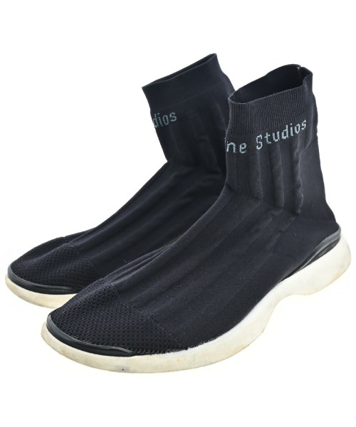 Acne Studios アクネストゥディオズスニーカー メンズ EU42(27糎位) 黒【中古】【古着】