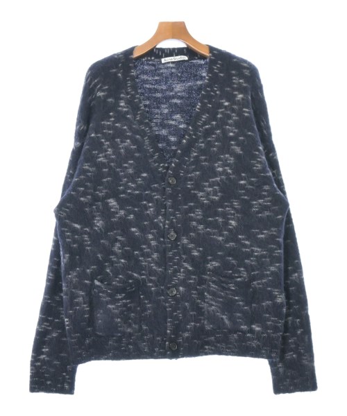 Acne Studios アクネストゥディオズカーディガン メンズ S 黒x白(総柄)【中古】【古着】